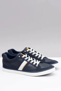 Clearance Boto Granatowe Sportowe Męskie Tenisówki Tony