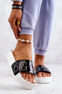 Klapki Damskie Big Star|Klapki Damskie Klasyczne><noscript><img width=