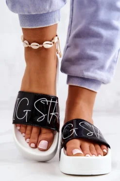 Klapki Damskie Big Star|Klapki Damskie Klasyczne><noscript><img width=