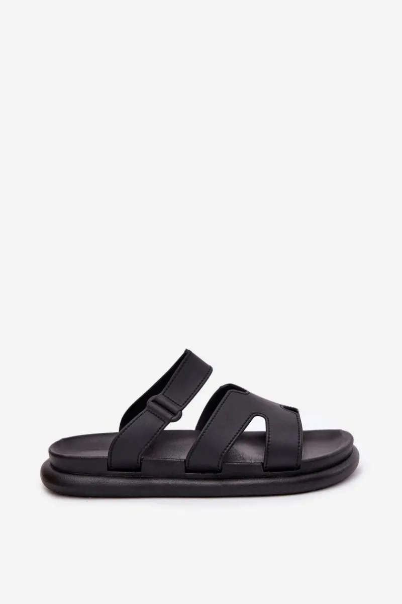 New Gumowe Klapki Damskie Z Paskiem Czarne Tavirae Damskie Klapki Na Platformie|Klapki Damskie Klasyczne