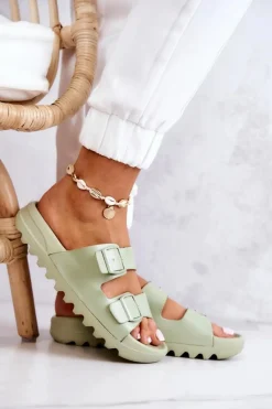 Klapki Na Platformie|Klapki Damskie Klasyczne><noscript><img width=