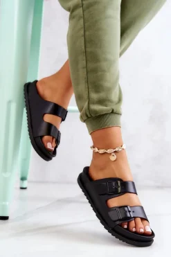 Klapki Damskie Klasyczne><noscript><img width=