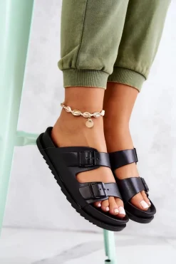 Klapki Damskie Klasyczne><noscript><img width=