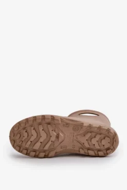Discount Boto Kalosze Damskie Wodoszczelne LEMIGO GARDEN 752 Camel
