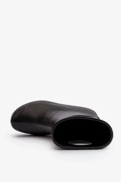 Clearance Kalosze Damskie Wodoszczelne LEMIGO GARDEN 752 Czarne Damskie Kalosze Damskie