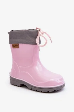 Chłopięce|Dziewczęce>Boto Kalosze Dziecięce KIMMY Różowe GoKids 951