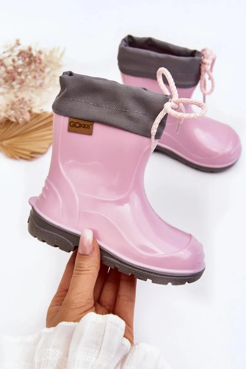 Chłopięce|Dziewczęce>Boto Kalosze Dziecięce KIMMY Różowe GoKids 951