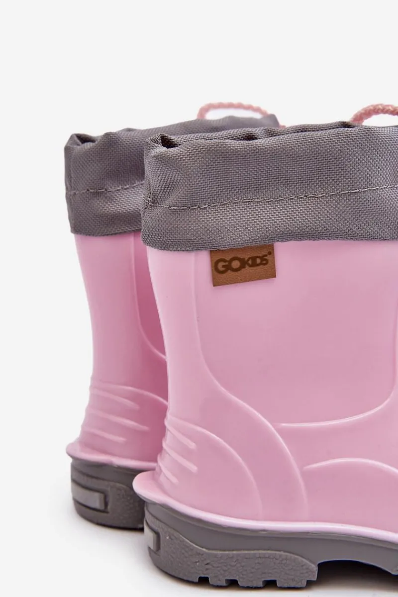 Chłopięce|Dziewczęce>Boto Kalosze Dziecięce KIMMY Różowe GoKids 951