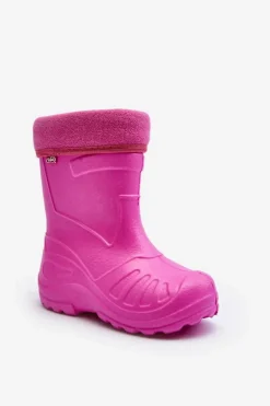 Sale BEFADO Kalosze Dziecięce Ocieplane 162X101 Różowe