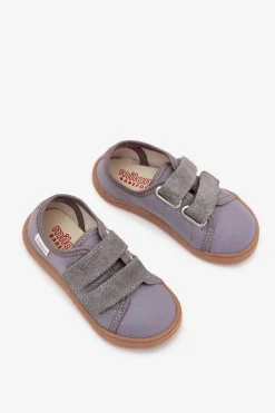 Hot Kapcie Barefoot Chłopięce Gładkie Szare Saphira Dzieci Chłopięce|Barefoot