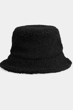 Best 4F Kapelusz BUCKET HAT Pluszowy Damski AW23ACAPF283-20S Czarny