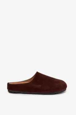 Clearance Boto Klapki Chodaki Damskie Na Platformie Czekoladowe Sylviane Brązowy