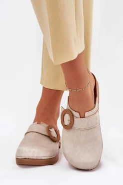 Klapki Damskie Klasyczne><noscript><img width=