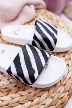 Online Klapki Damskie Białe Aynna Damskie Klapki Damskie Klasyczne