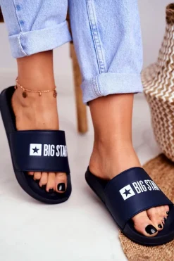 Klapki Damskie Big Star|Klapki Damskie Klasyczne><noscript><img width=