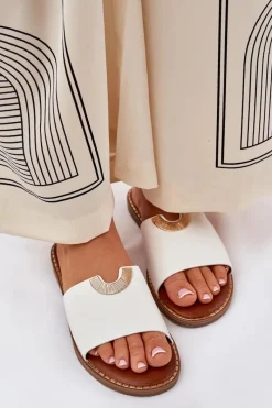 Klapki Damskie Klasyczne><noscript><img width=