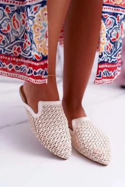 Klapki Damskie Klasyczne><noscript><img width=