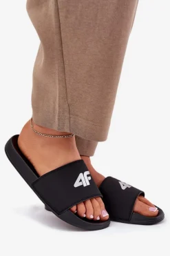Sale Klapki Damskie RMM00FSLIF010-20S Czarne Damskie Klapki Sportowe|Klapki Damskie Klasyczne