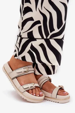 Klapki Na Platformie|Klapki Damskie Klasyczne><noscript><img width=