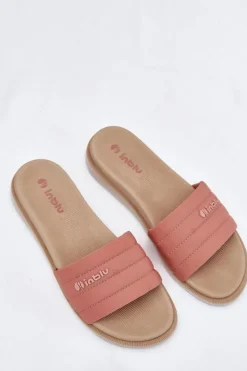 Klapki Basenowe|Klapki Damskie Klasyczne>INBLU Klapki Damskie SF000003 Różowe Różowy