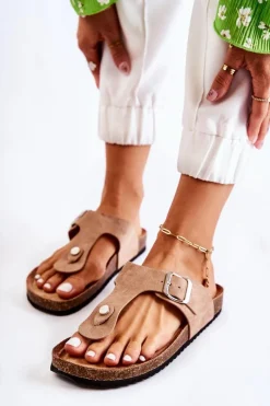 Klapki Korkowe|Klapki Damskie Japonki><noscript><img width=