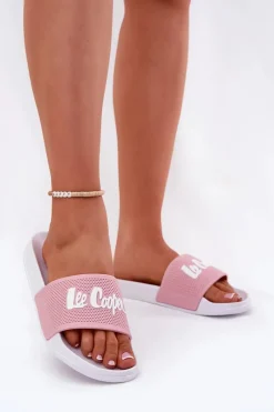Outlet Klapki Damskie LCW-25-07-3520L Jasnoróżowe Damskie Klapki Basenowe|Klapki Damskie Klasyczne