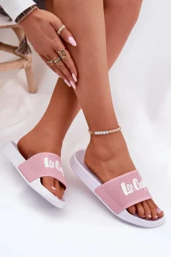 Outlet Klapki Damskie LCW-25-07-3520L Jasnoróżowe Damskie Klapki Basenowe|Klapki Damskie Klasyczne