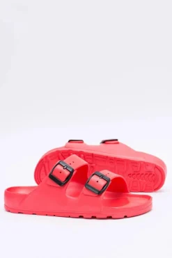 Hot Klapki Damskie Lekkie Ogrodowe Czerwone Damskie Klapki Sportowe|Klapki Damskie Klasyczne