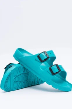 Clearance Boto Klapki Damskie Lekkie Ogrodowe Turkusowe