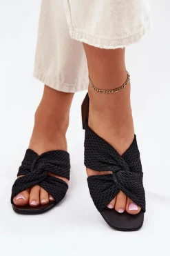 Klapki Na Obcasie|Klapki Damskie Klasyczne><noscript><img width=