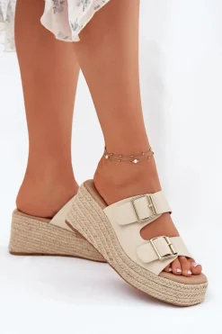 Klapki Na Koturnie|Klapki Na Platformie><noscript><img width=