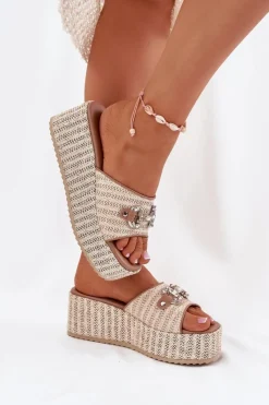 Klapki Na Koturnie|Klapki Na Platformie><noscript><img width=