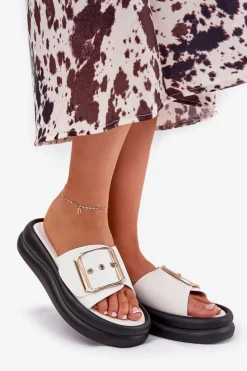 Klapki Na Platformie|Klapki Damskie Klasyczne><noscript><img width=