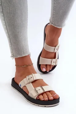 Klapki Damskie Klasyczne><noscript><img width=