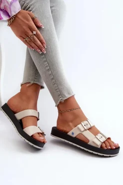 Klapki Damskie Klasyczne><noscript><img width=