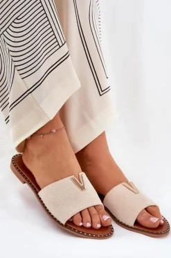 Klapki Damskie Klasyczne><noscript><img width=