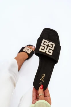 Klapki Damskie Klasyczne><noscript><img width=