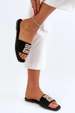 Klapki Damskie Klasyczne><noscript><img width=