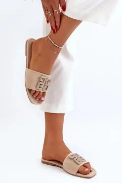 Klapki Damskie Klasyczne><noscript><img width=