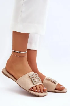 Klapki Damskie Klasyczne><noscript><img width=