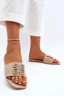 Klapki Damskie Klasyczne><noscript><img width=