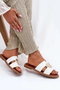 Klapki Damskie Klasyczne><noscript><img width=