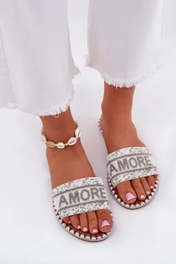 Klapki Damskie Klasyczne><noscript><img width=