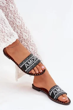 Klapki Damskie Klasyczne><noscript><img width=