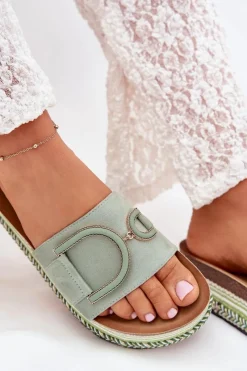 Klapki Na Platformie|Klapki Damskie Klasyczne><noscript><img width=