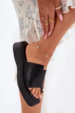 Klapki Na Platformie|Klapki Damskie Klasyczne><noscript><img width=