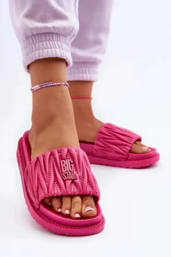 Klapki Damskie Big Star|Klapki Na Platformie><noscript><img width=