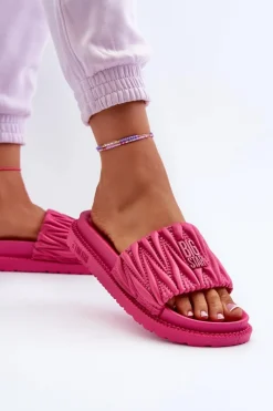 Klapki Damskie Big Star|Klapki Na Platformie><noscript><img width=