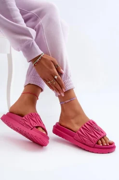 Klapki Damskie Big Star|Klapki Na Platformie><noscript><img width=