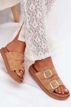 Klapki Na Platformie|Klapki Damskie Klasyczne><noscript><img width=